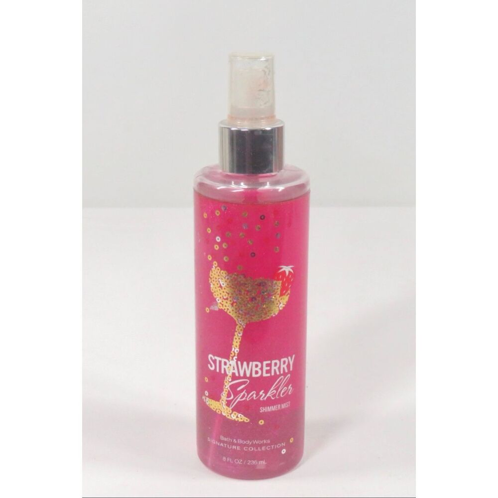 Bath & Body Works Strawberry Sparkler Shimmer Mist 8oz Discontinued Rare HTF